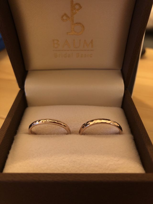 BAUMのクレープミルテとピエリスのデザイン違いにしました