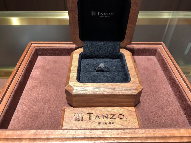 婚約指輪受け取り時