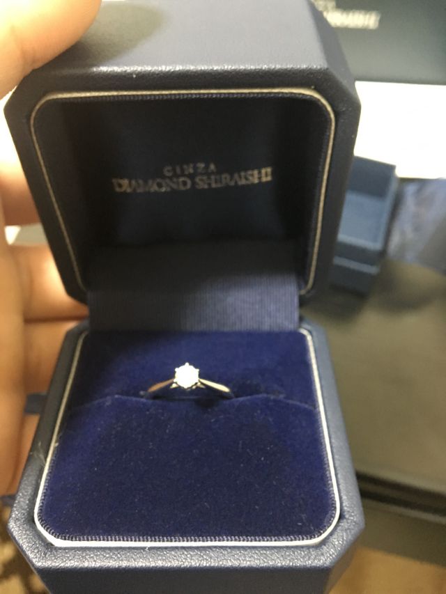 すごく綺麗なダイヤモンドで買って本当によかったです！