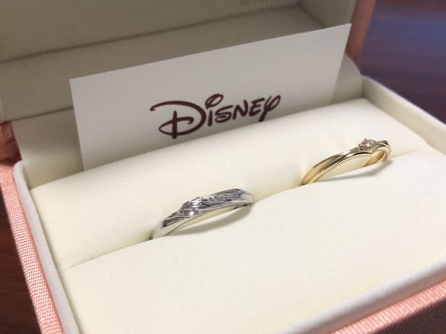 ディズニーコラボ刻印はオリジナルデザイン