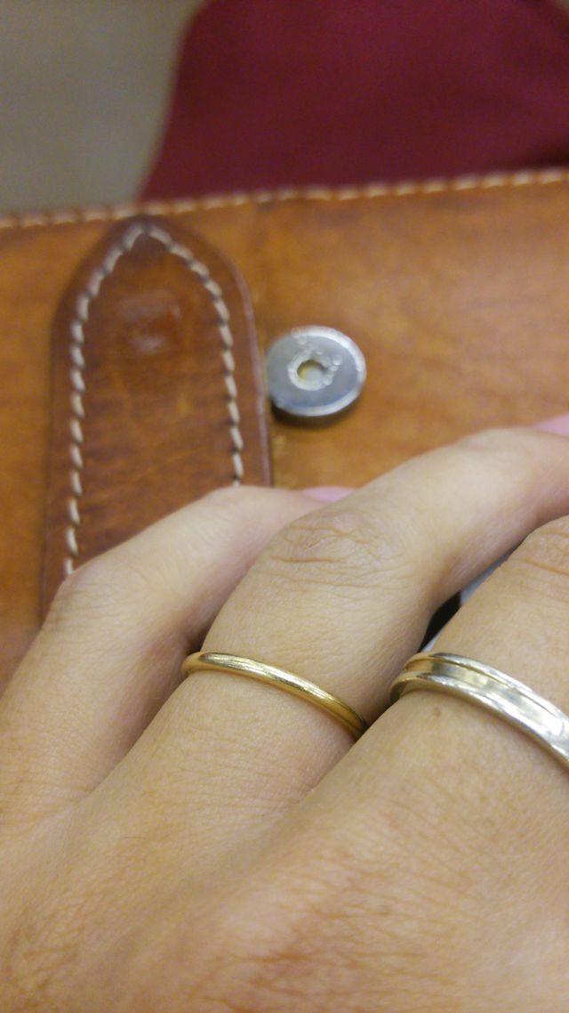 ケイウノのオーダーメイドの指輪。