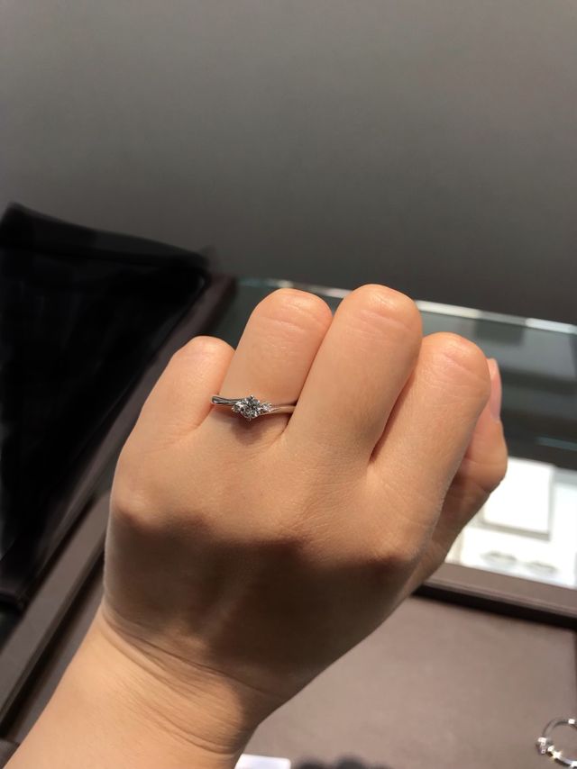 着用時、加工なし。