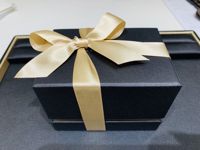 ２つのリングが並んで入っています&hellip;！