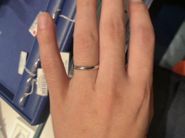 彼の指輪：Anolyu 2.5 オーバル
♯13号