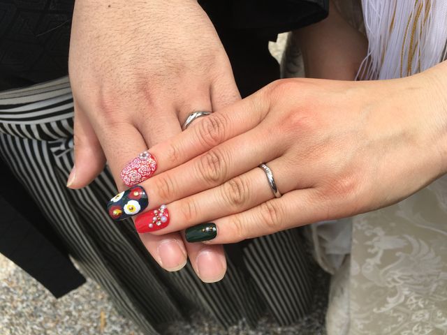 手作りで、好きなデザインで作れて、文字も入れられました。