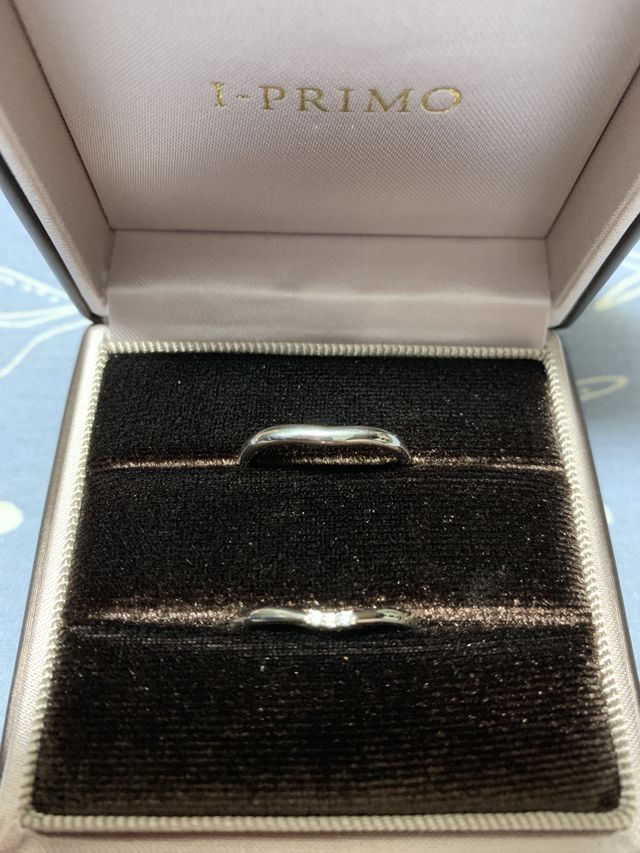 結婚指輪を購入しました。
