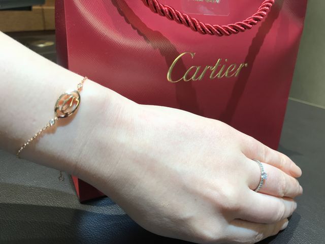 プロポーズの時にもらったブレスレットとつけた時の相性