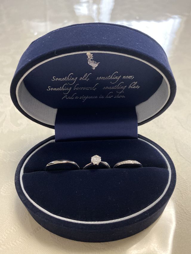 ダイヤにこだわりました。