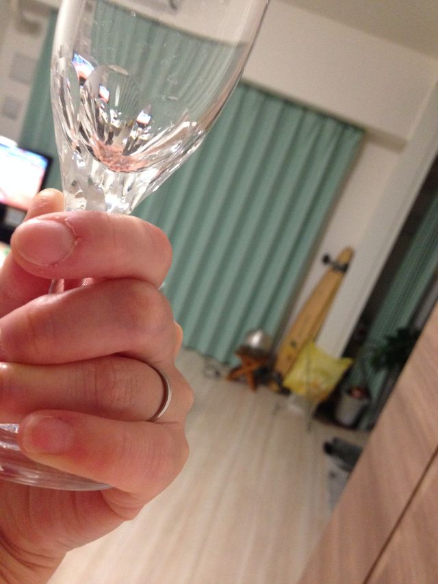 グラスと共にワイン選び