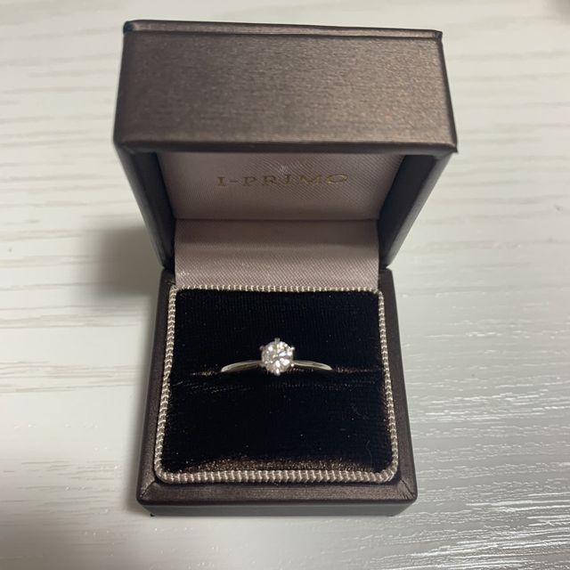 プロポーズをした際の指輪&ボックス