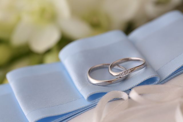 結婚式の時の。