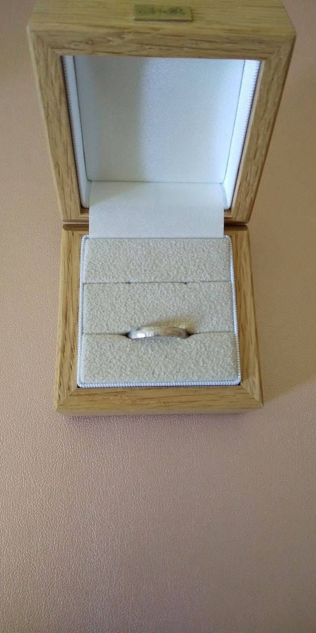 購入した指輪です。