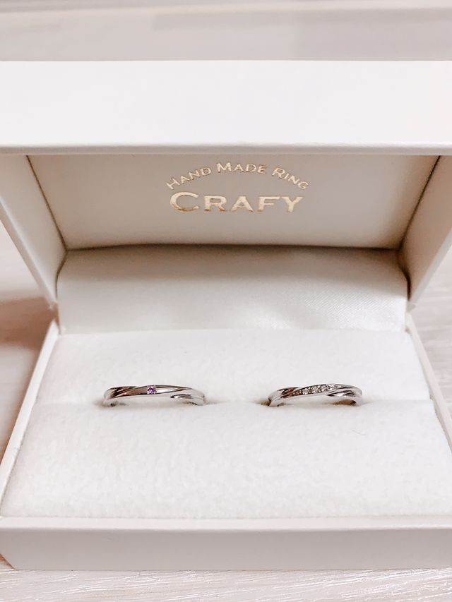 作ってから約1カ月で届きました。ステキな仕上がりでした！