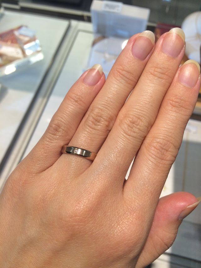 K18でボリュームのあるデザインです。