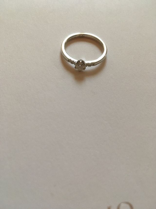指輪のみの写真です
