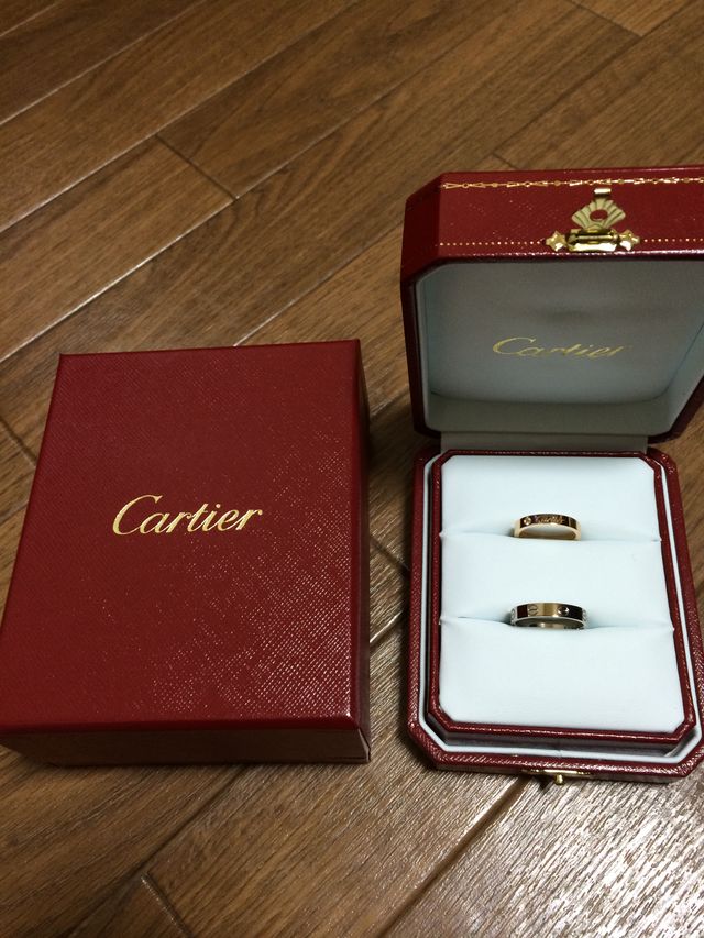 カルティエのリング