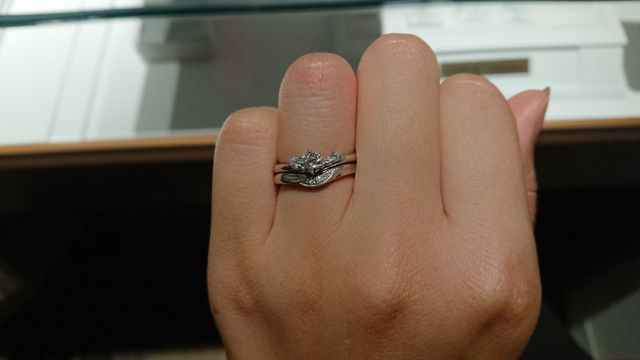 セットで重ねると重厚感があります！シンメトリーで可愛い！