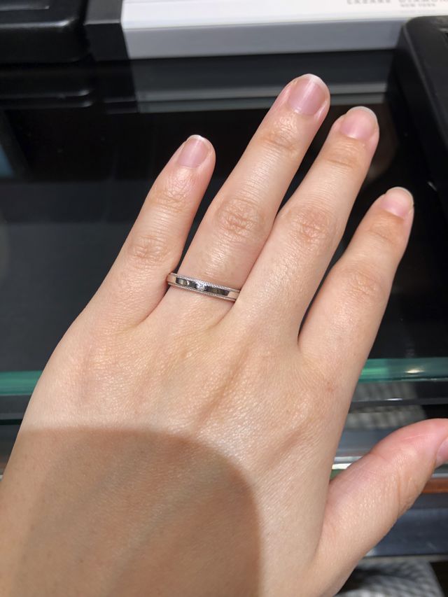 ミル打ちが可愛いです