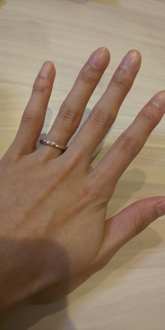 着用時。
とっても良い感じです！