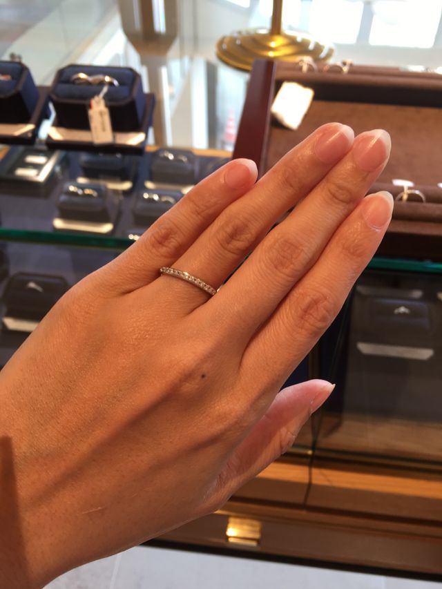 綺麗なダイヤモンドです