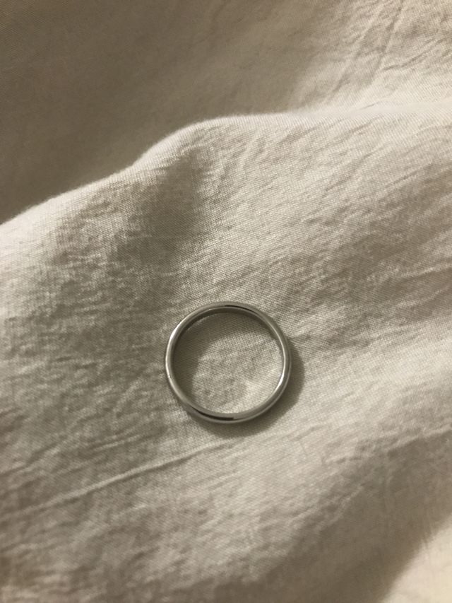 指輪の写真