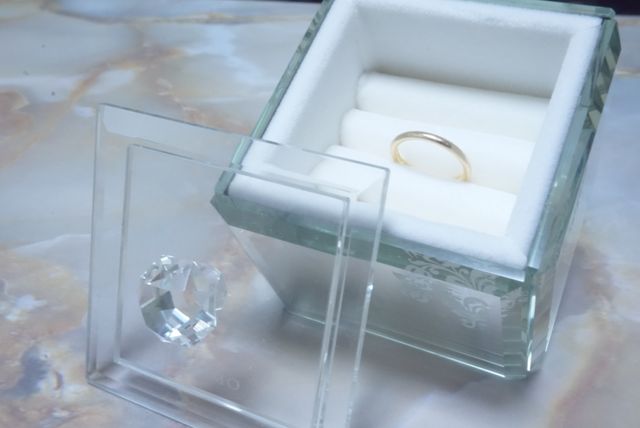 シンプルなデザインで、指へのフィット感が抜群でした。