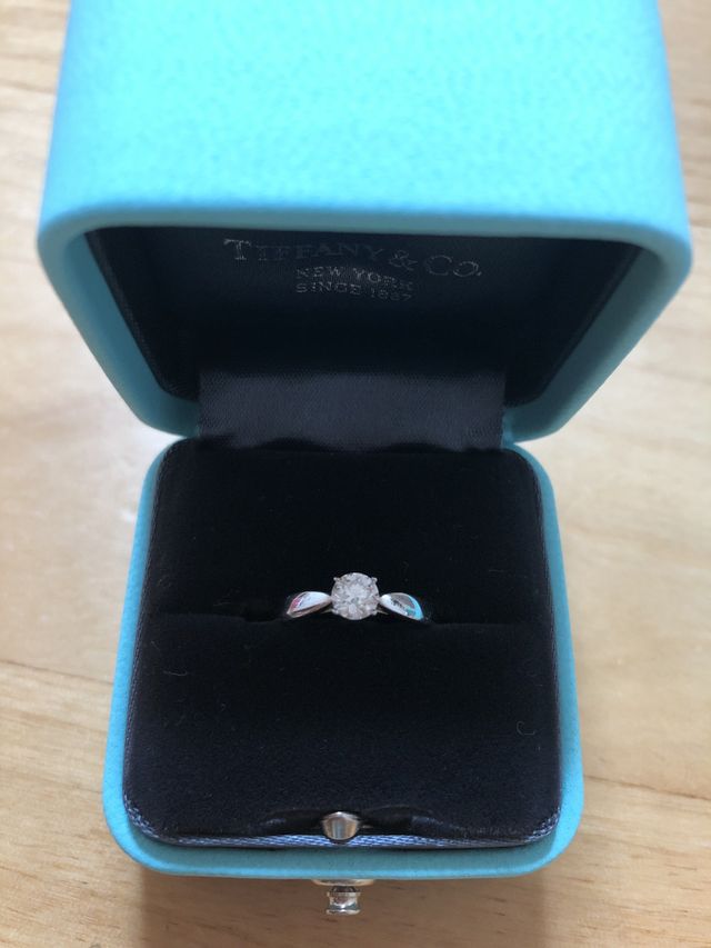 ティファニーブルーのボックスも素敵です。