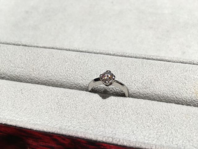 サプライズの指輪