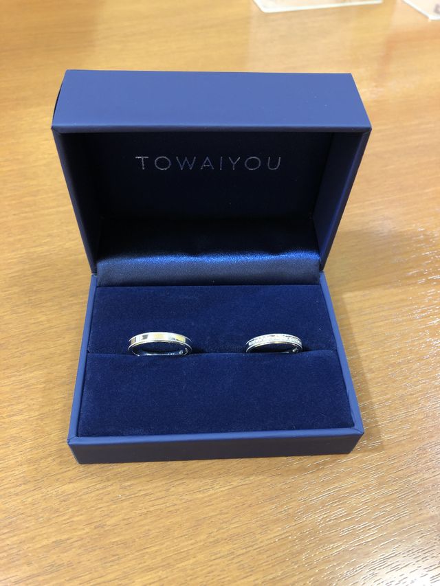 トワイユの結婚指輪