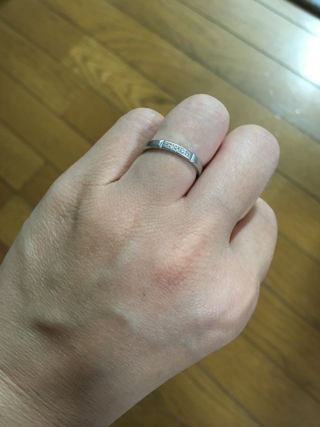 フラージャコさんのチョコレートと言う指輪です。