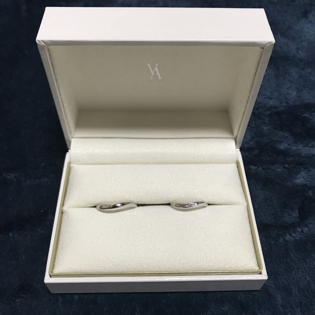 2018年にヴァンドーム青山で購入した結婚指輪です。