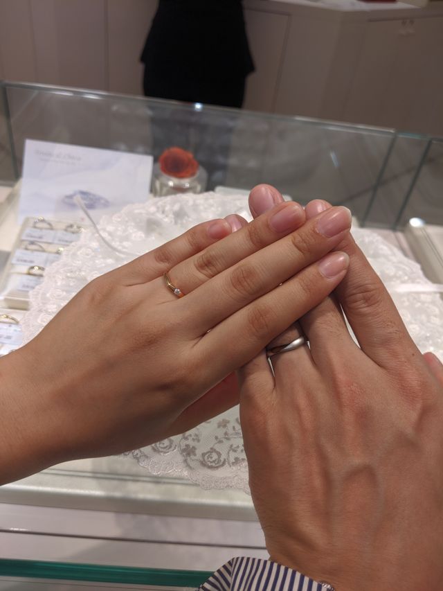 奥さんの一目惚れ