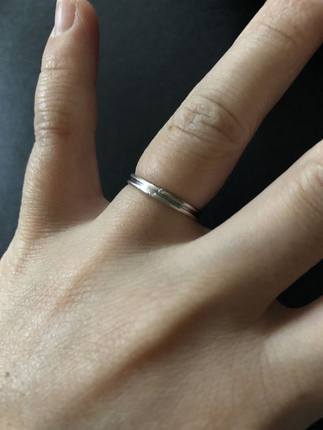 結婚指輪着用時