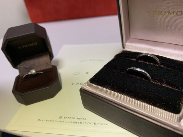 婚約指輪と共に✨