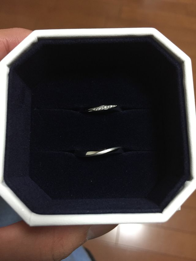 男性のはつや消し加工