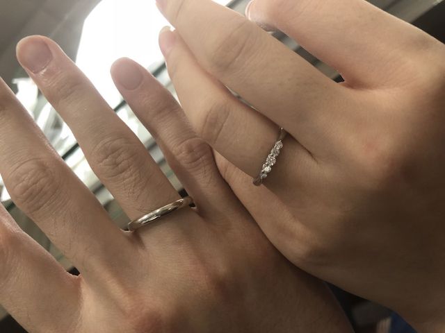 購入当時の写真です。暗くみえるのは背景が明るいからです