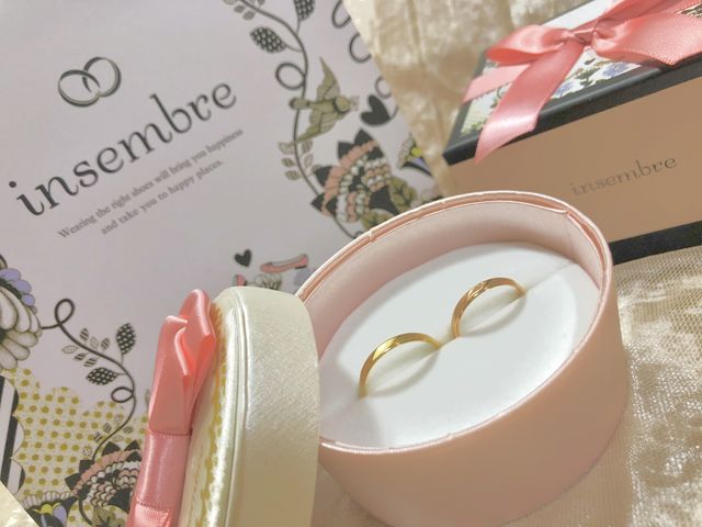 左がイエローゴールド
右がピンクゴールド