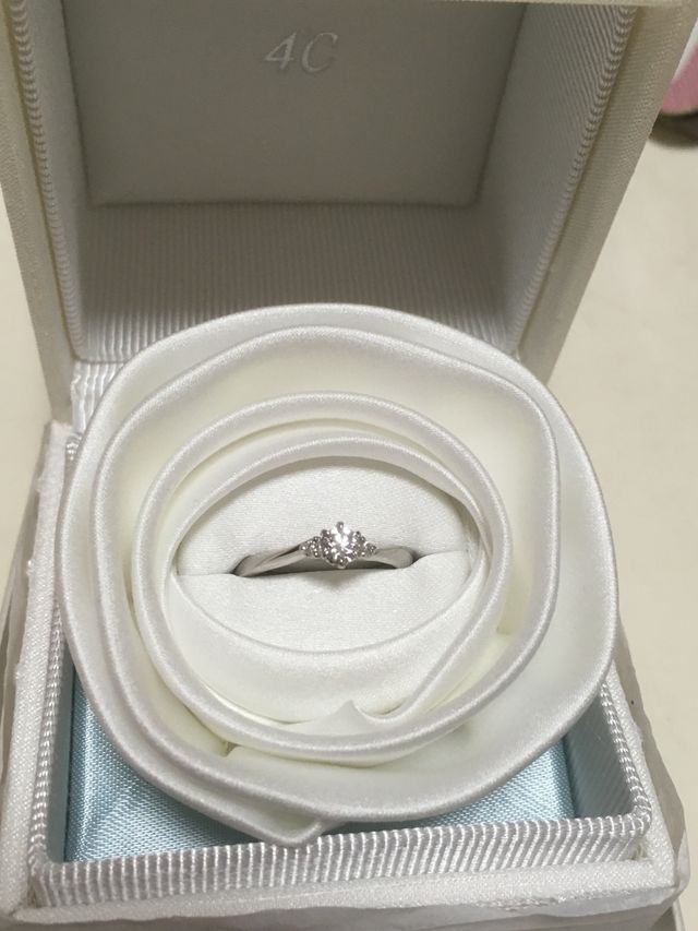 指輪正面の写真