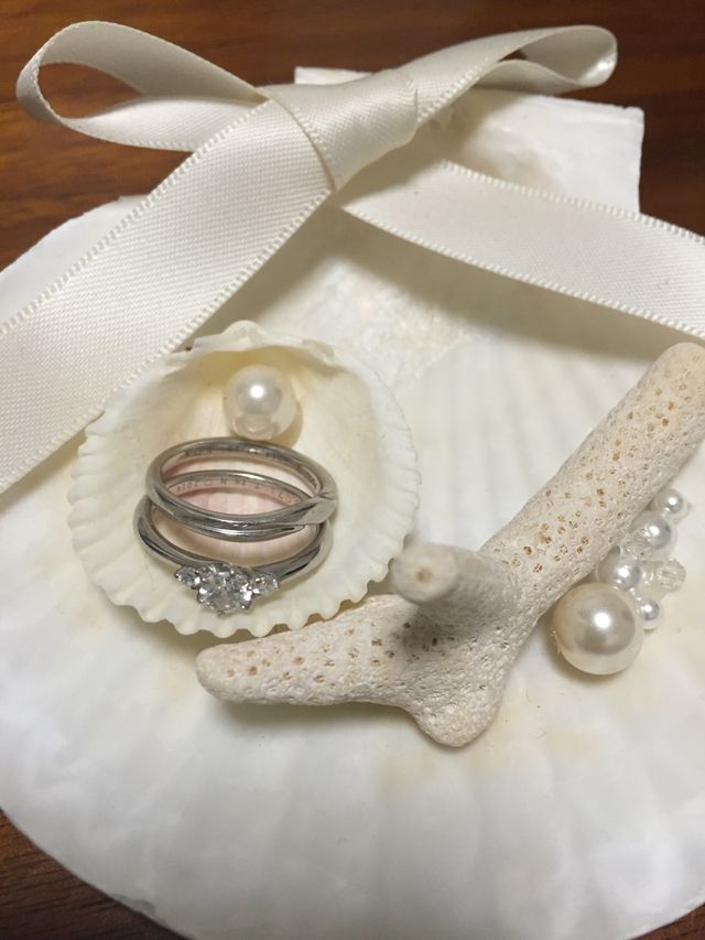 その後、迷わず同じブランドの結婚指輪を購入しました♡