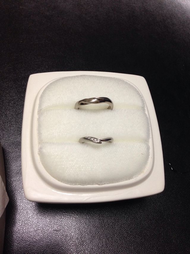 旦那と私のです。