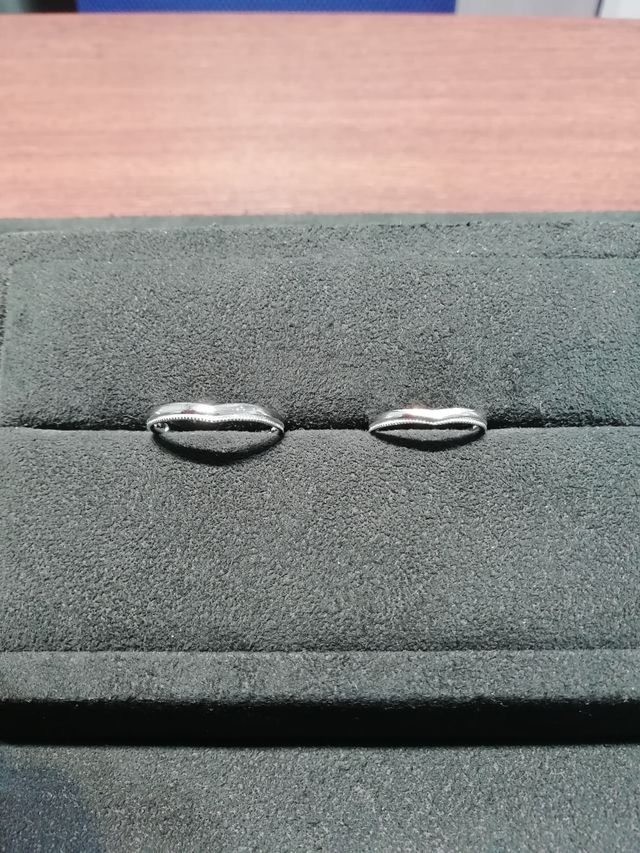 おそろいのペアリング