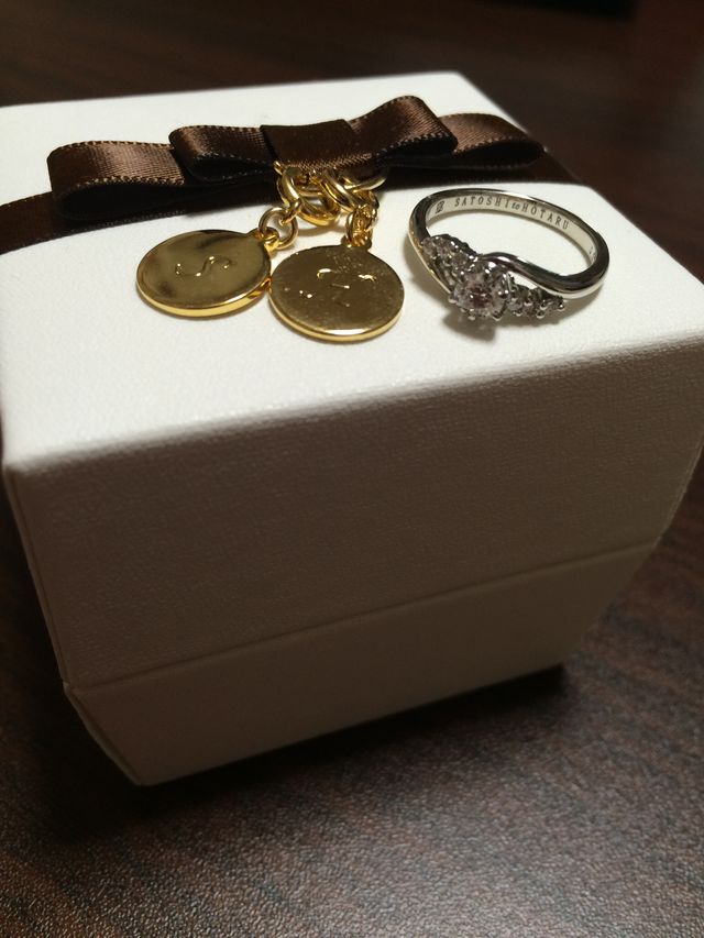 かわいい箱に入れていただきました。