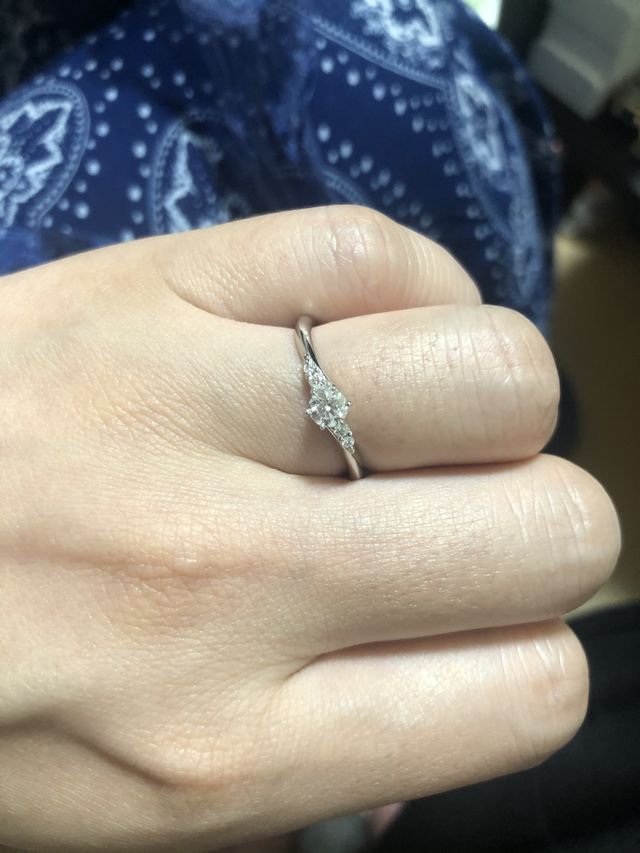 着用してもらいました。