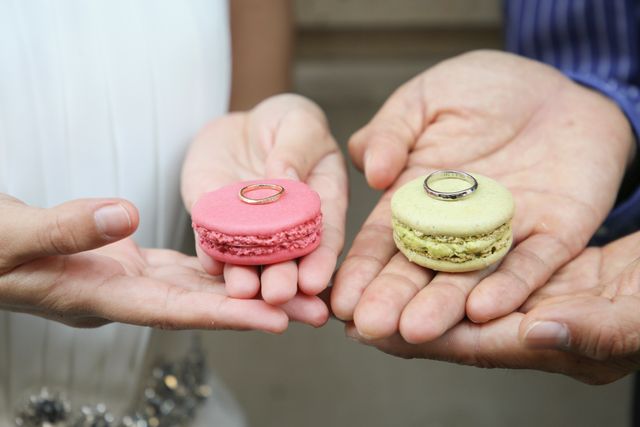 フランスでフォトウェディングした時の1枚。