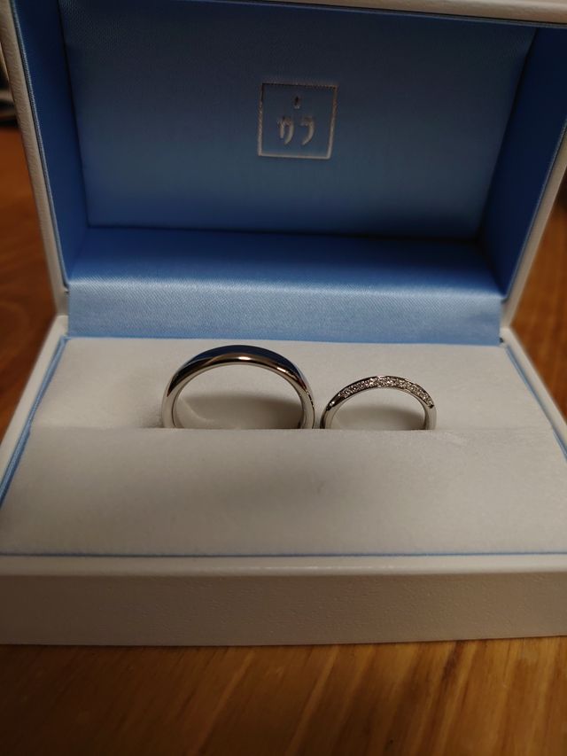 大変満足な仕上がりで、素敵な指輪が出来ました。サービスも満足