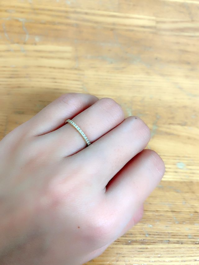 ファッション性も高く華やかな印象になります。