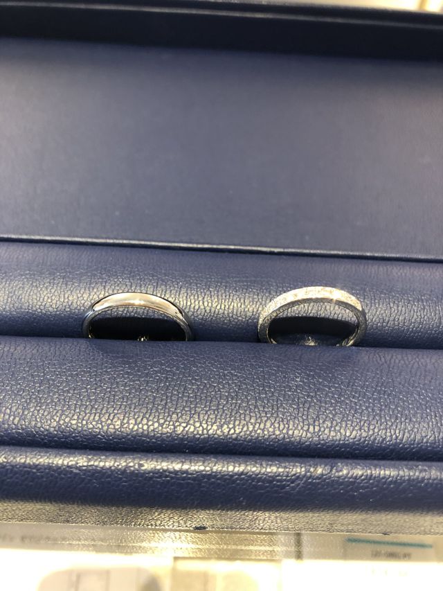 ハーフエタニティリング