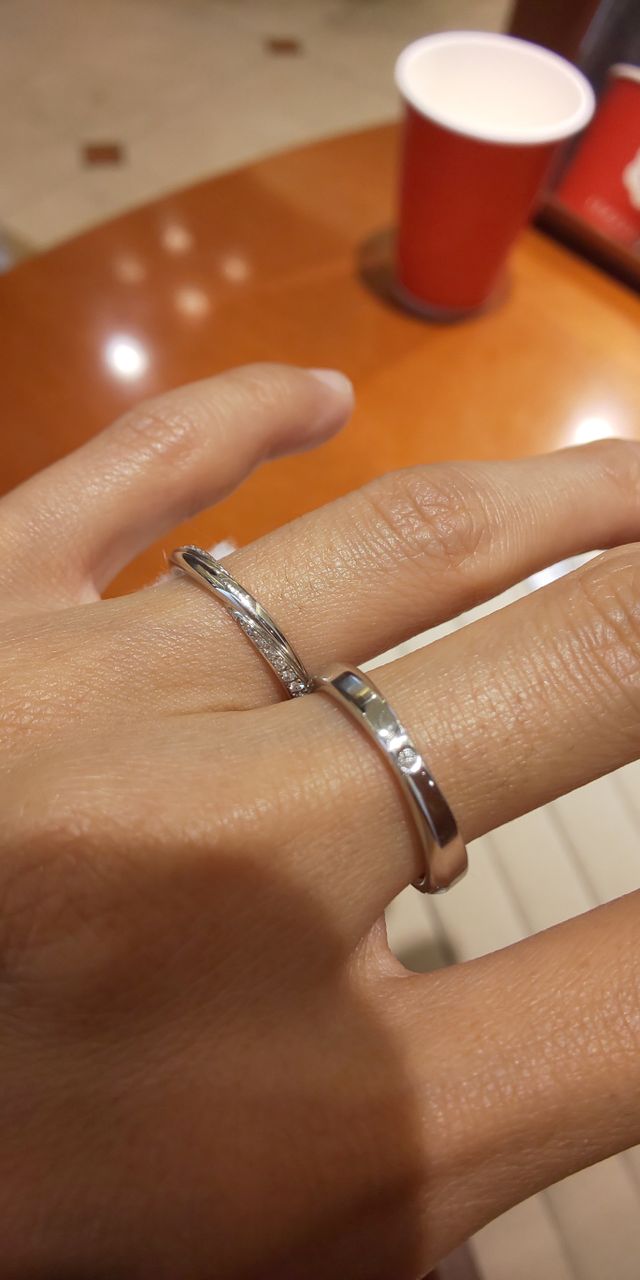 試着してみたときの写真です。