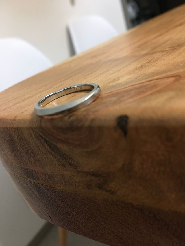 上部つや消し加工しました