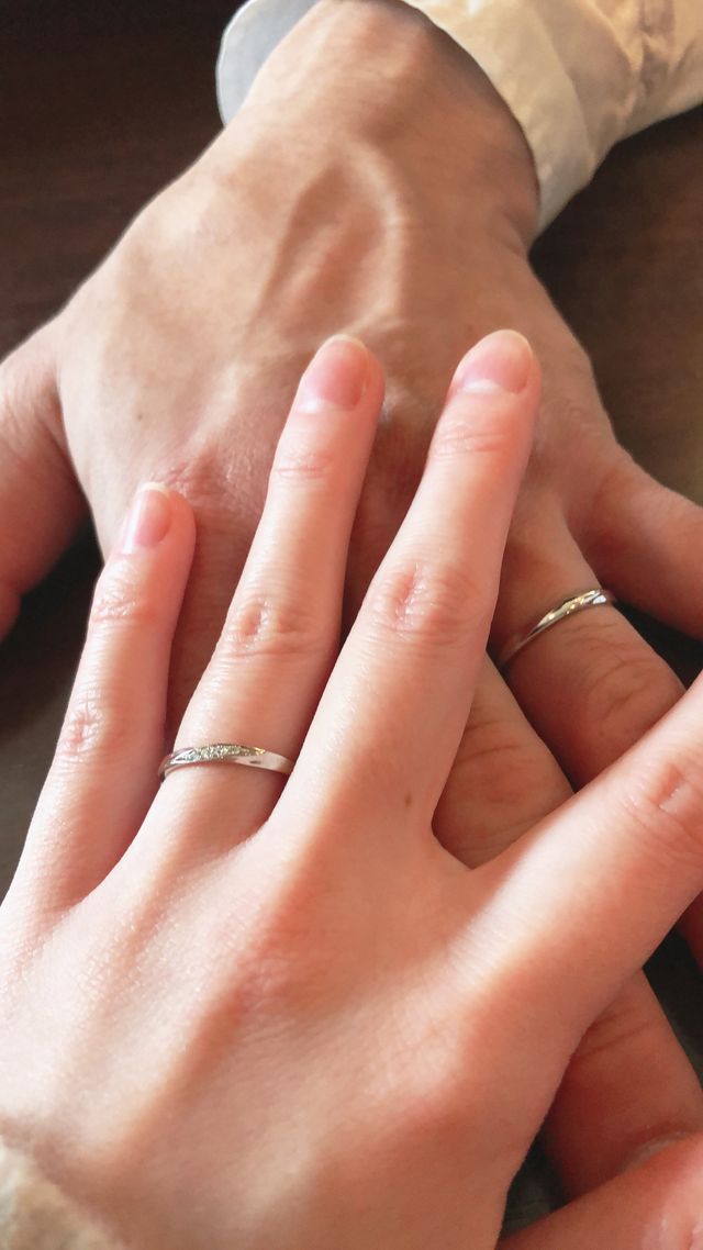 受け取りに行き、早速つけてみました。